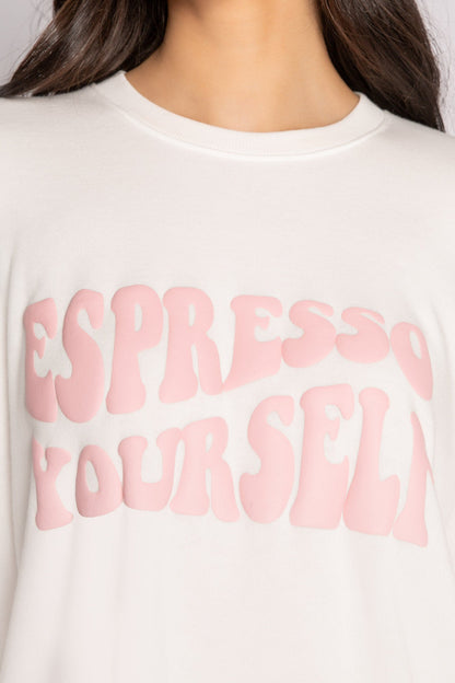 Espresso Yourself Long Sleeve Top