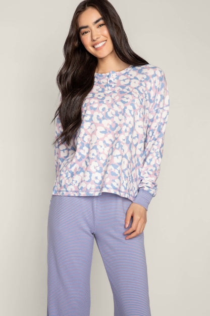 Leopard Is My Happy Place Long Sleeve Top