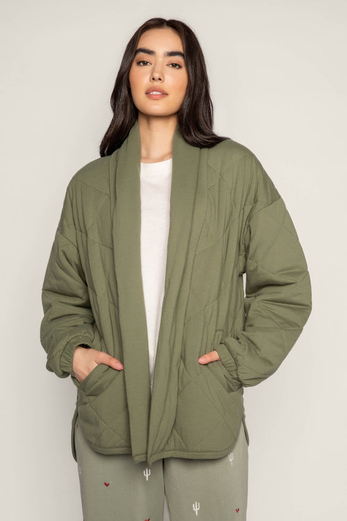 Quilted Jersey Jacket