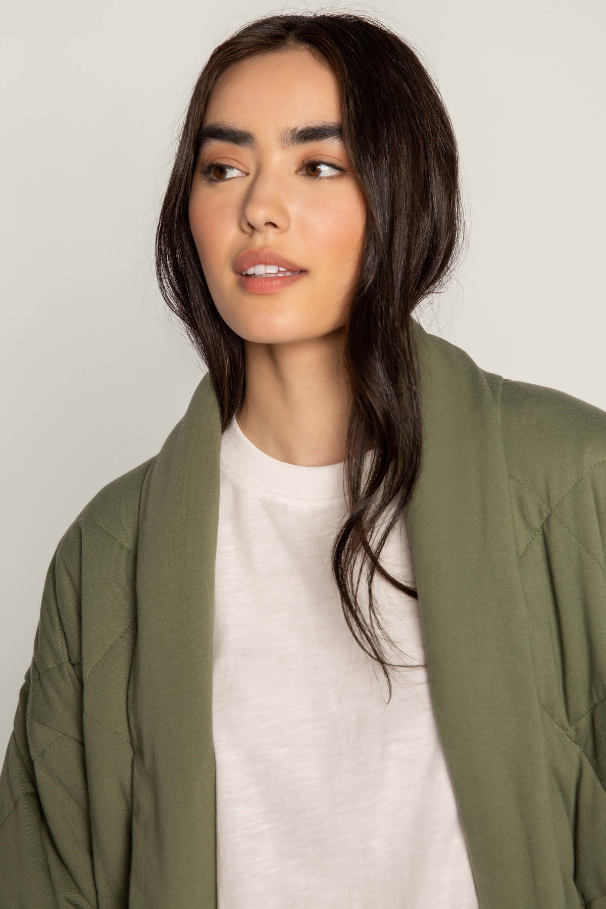 Quilted Jersey Jacket