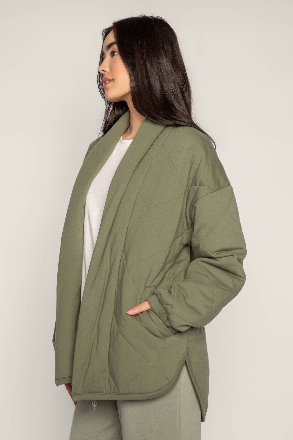 Quilted Jersey Jacket
