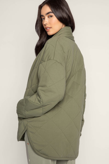 Quilted Jersey Jacket