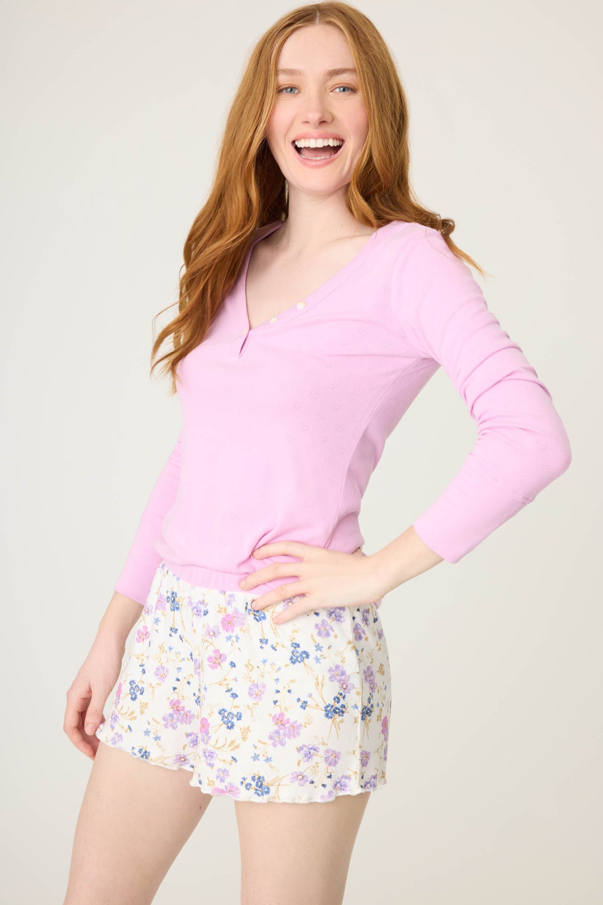 More Amour Banded Shorts