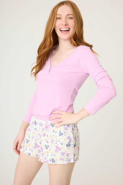 More Amour Banded Shorts