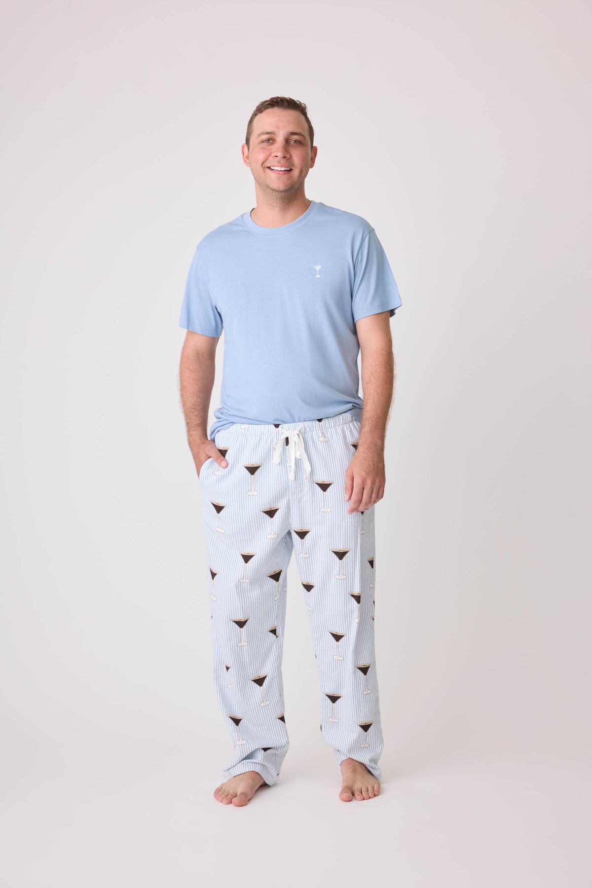 His & Hers Happy New Year Mens PJ Set