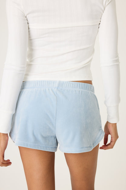 Spread Love Velour Shorts