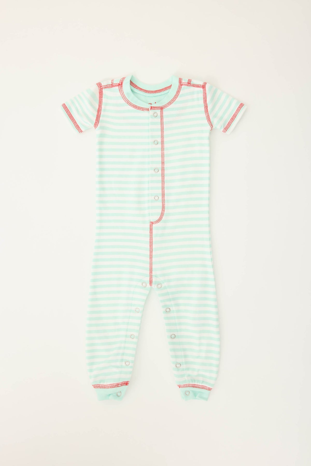 Adrian Valencia x PJS Striped Baby Romper