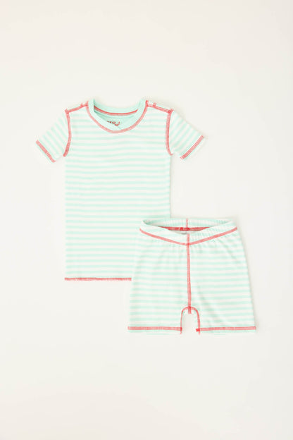 Adrian Valencia x PJS Striped Toddler PJ Set