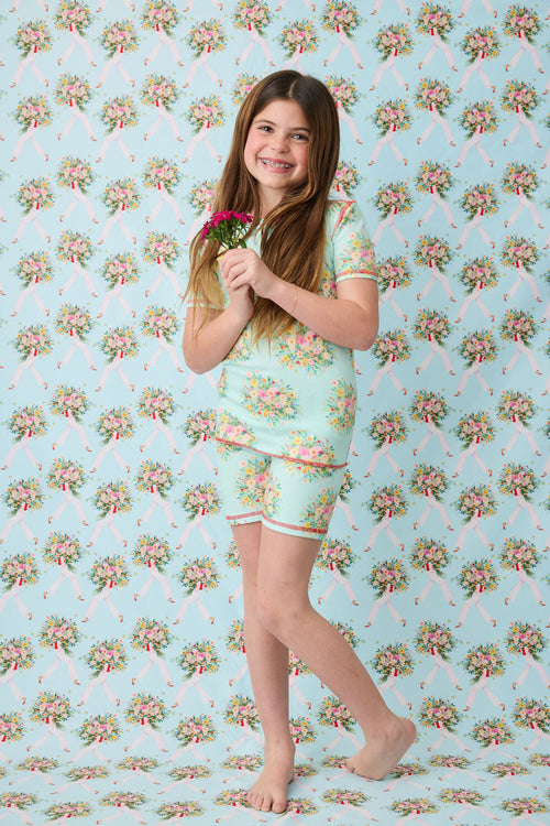 Adrian Valencia x PJS Floral Big Kid PJ Set