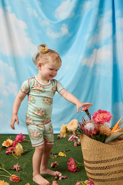 Adrian Valencia x PJS Floral Toddler PJ Set