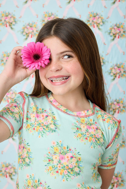 Adrian Valencia x PJS Floral Big Kid PJ Set