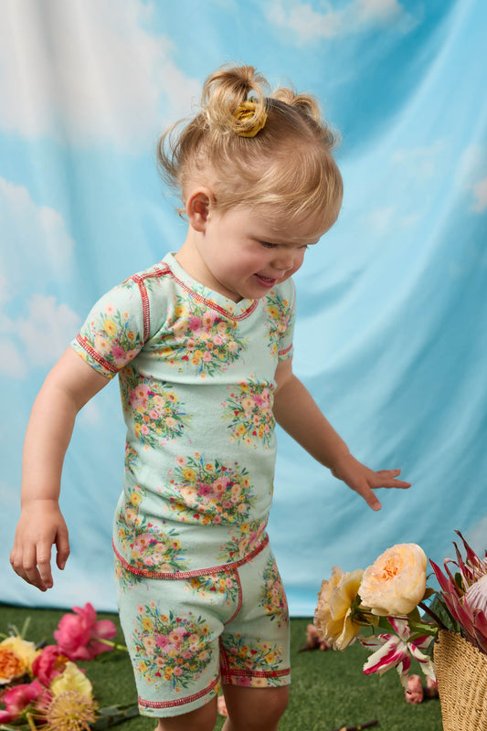 Adrian Valencia x PJS Floral Toddler PJ Set