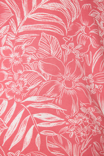Lazy Days Floral Short Sleeve Top