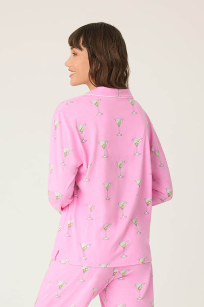 Playful Prints Drinks Pajama Top