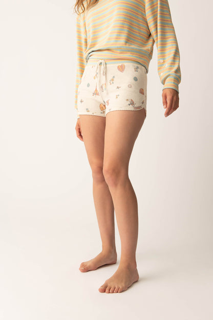 Sunshine On My Mind Emoji-Fun Shorts