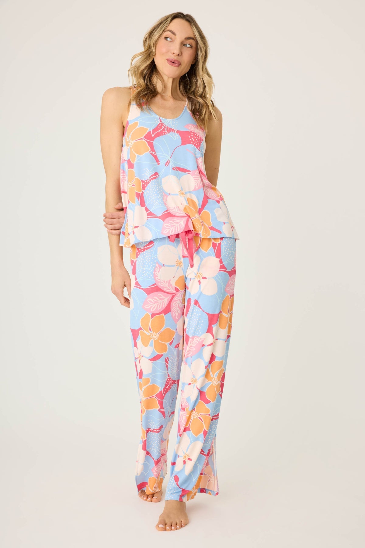 Tropical Dreams Floral Tank Top