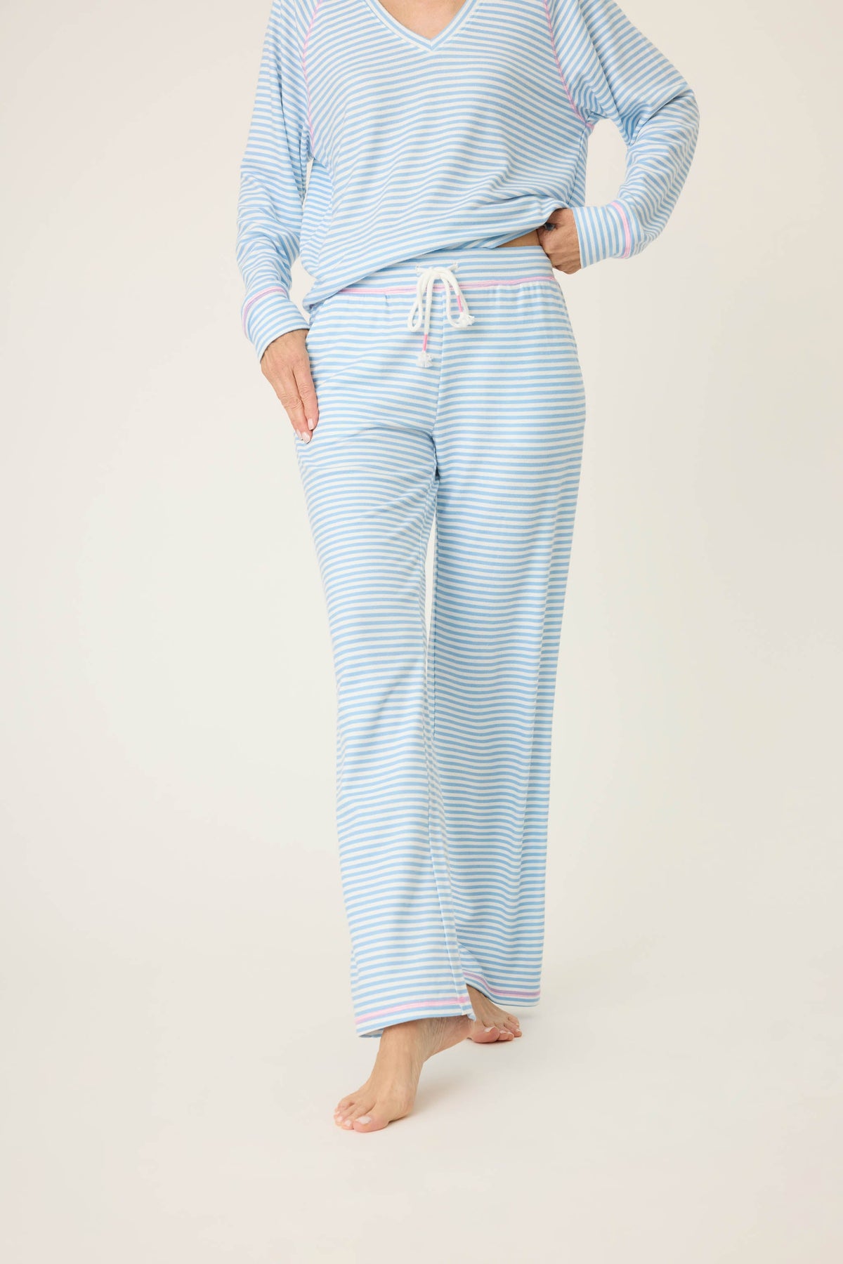 Striped Tropic Garden Lounge Pants