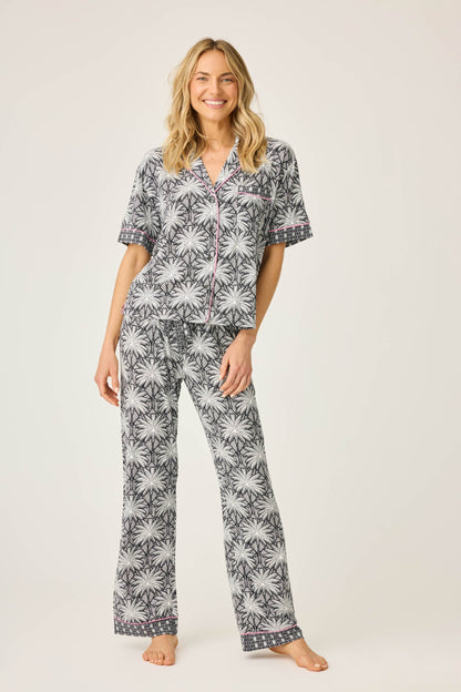 Shady Beach Dreams Short Sleeve Top