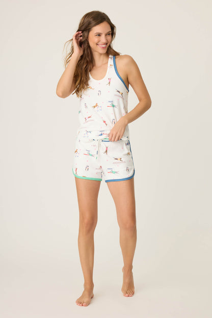 Catletics Cat Print Shorts