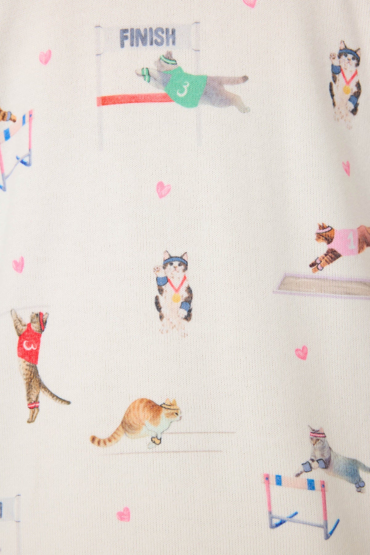 Catletics Cat Print Shorts