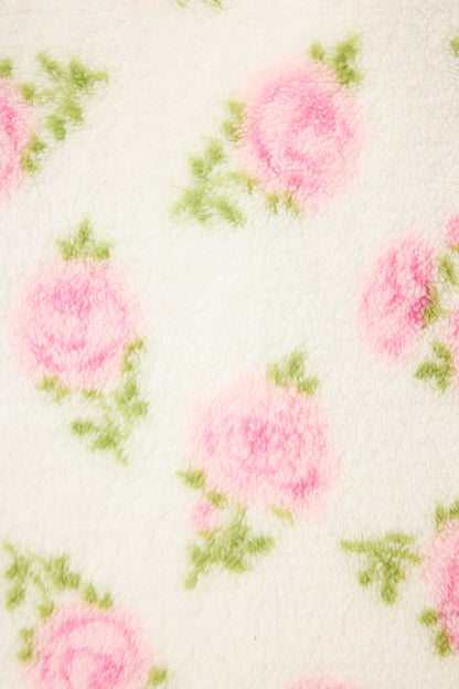 Let's Get Cozy Floral Print Jacket