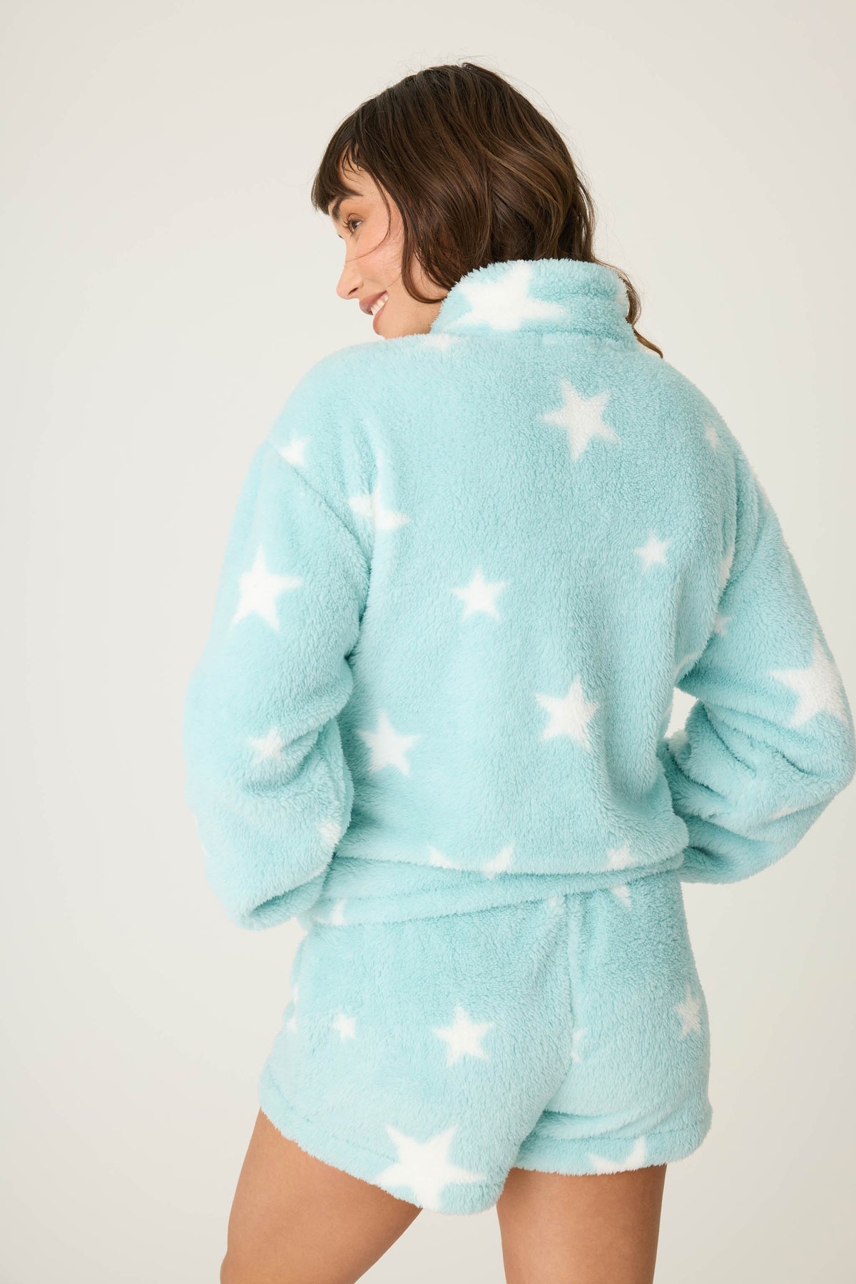 Let's Get Cozy Star Print Jacket