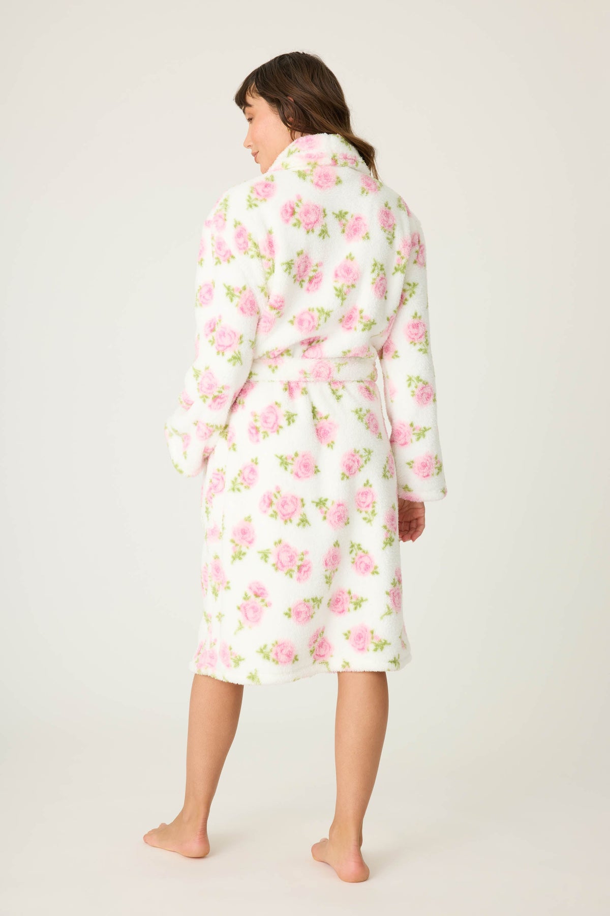 Let's Get Cozy Floral Print Robe