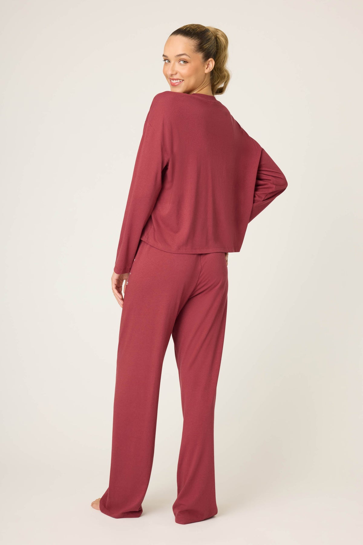 Fizz the Season Long Sleeve Lounge Set