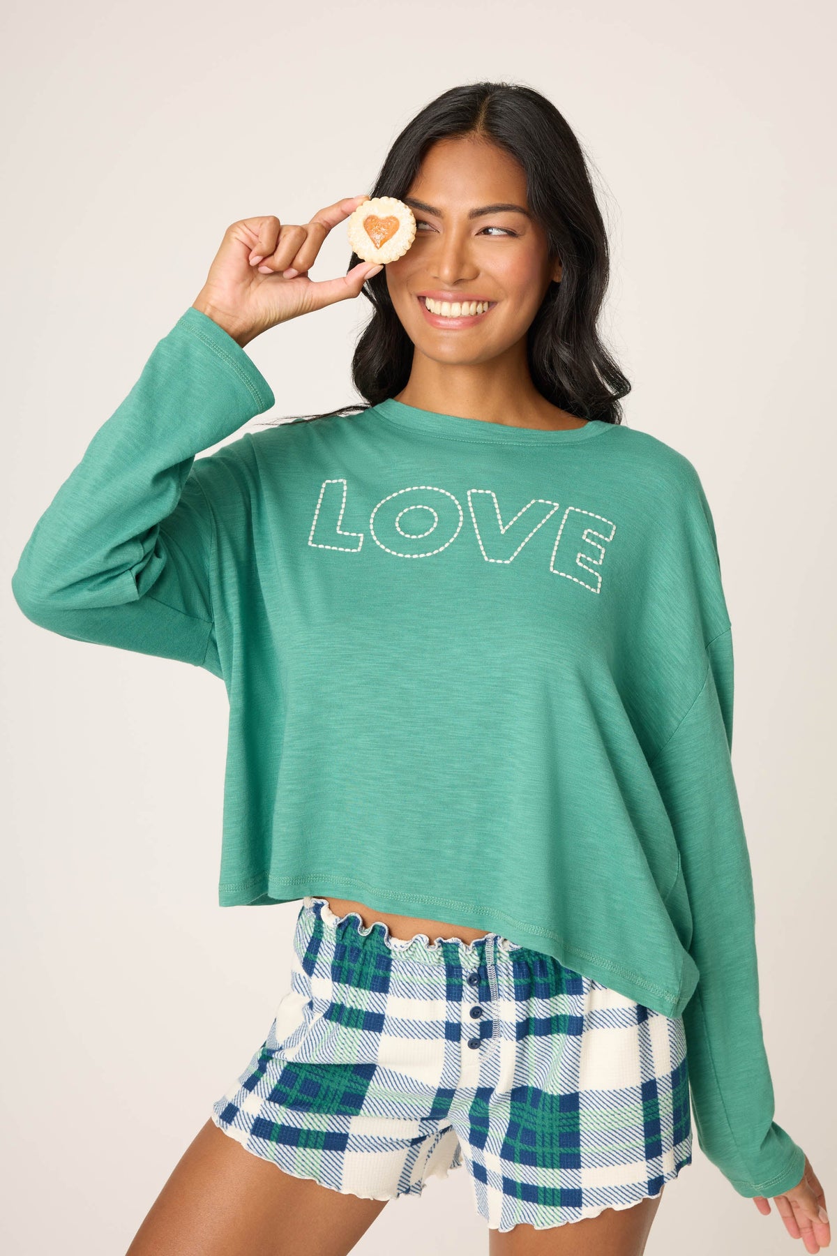 Cozy Life "Love" Long Sleeve Top