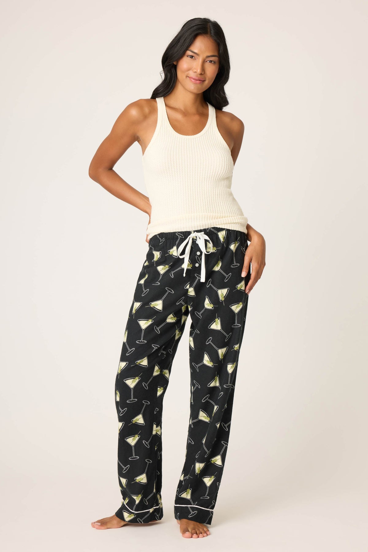 Merrier With A Martini Flannel Pants