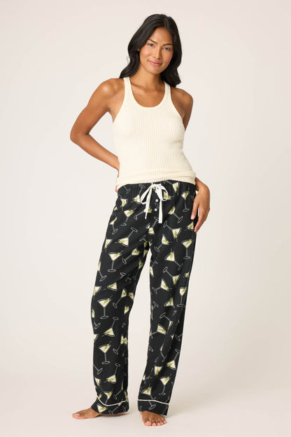 Merrier With A Martini Flannel Pants