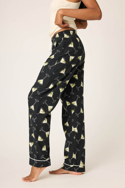 Merrier With A Martini Flannel Pants