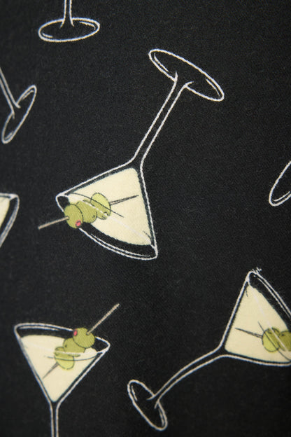 Merrier With A Martini Flannel Pants