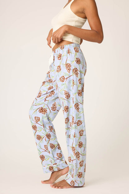 Feelin' Pine Winter Print Flannel Pant