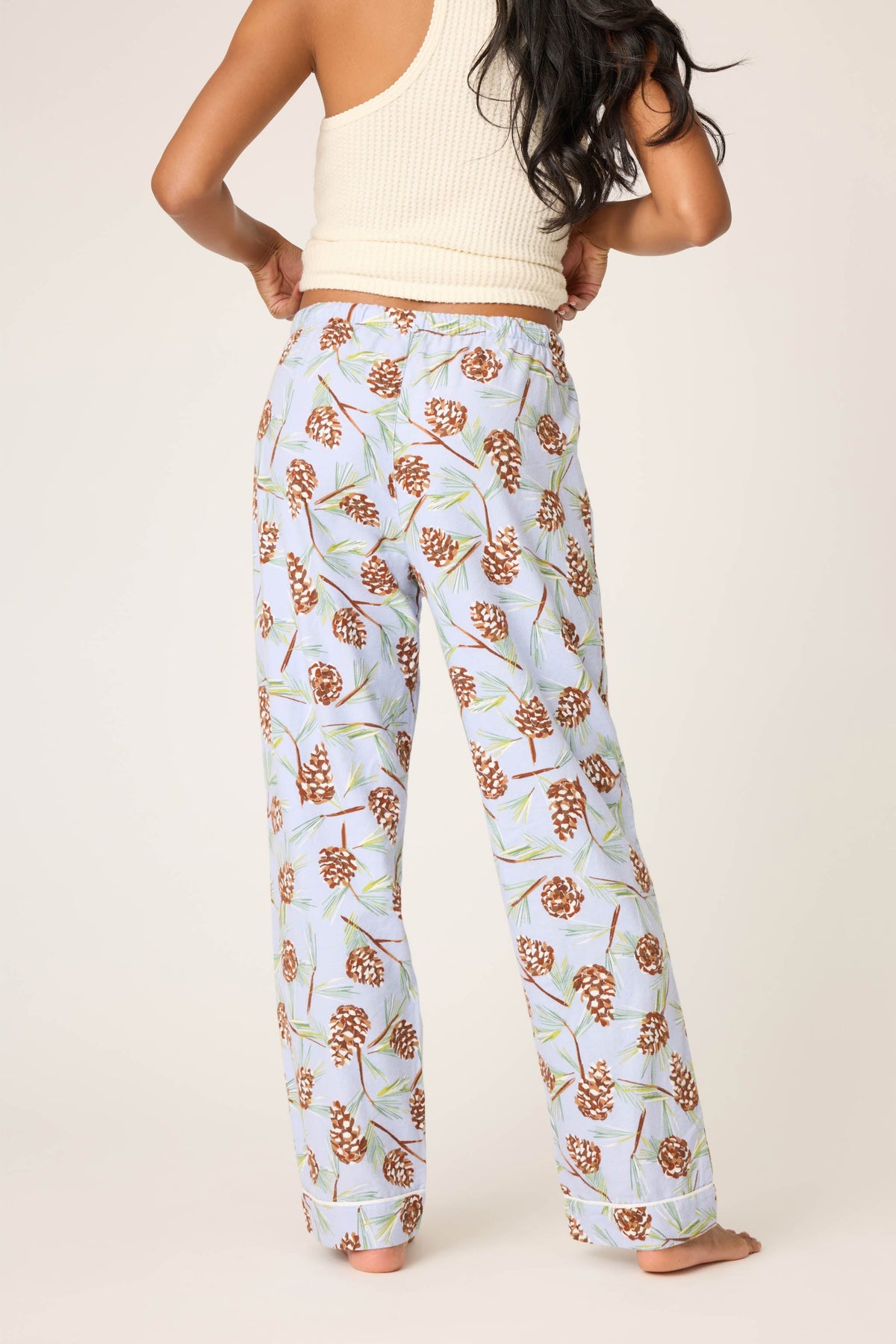 Feelin' Pine Winter Print Flannel Pant