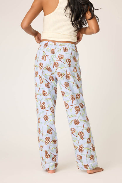 Feelin' Pine Winter Print Flannel Pant