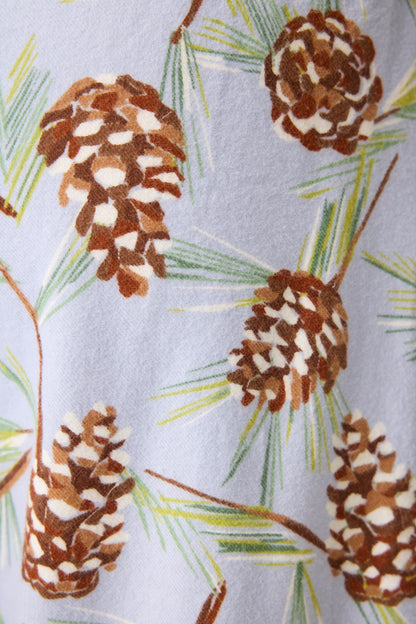 Feelin' Pine Winter Print Flannel Pant