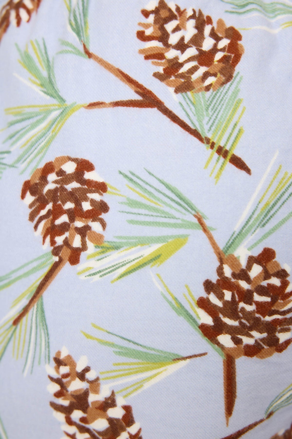 Feelin' Pine Winter Print Flannel Shorts