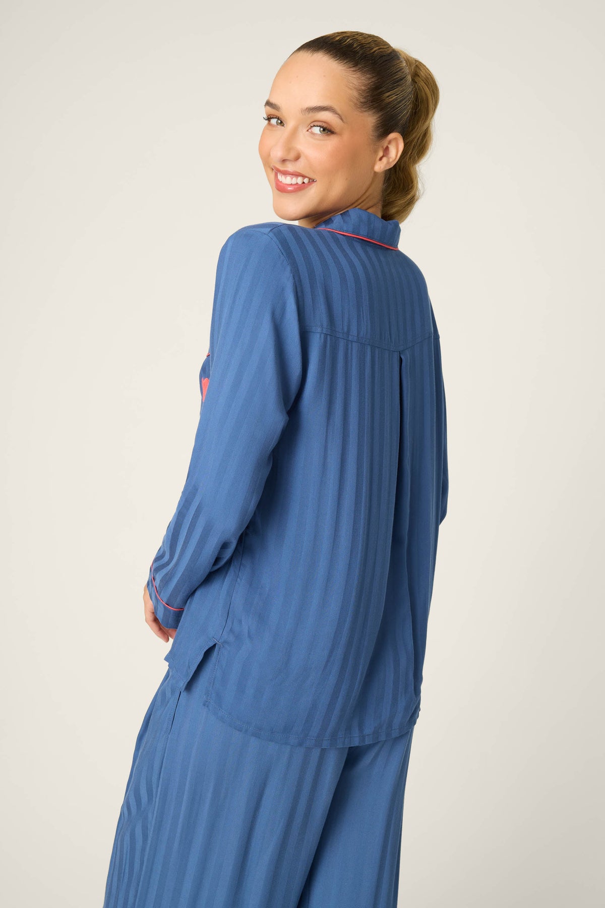 La Rose Striped Long Sleeve Top