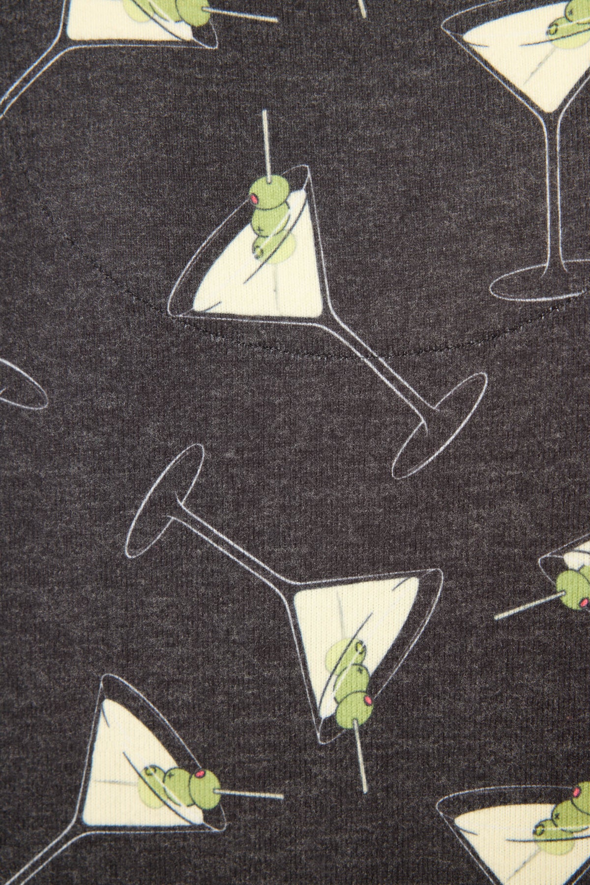 Merrier With A Martini Long Sleeve Top