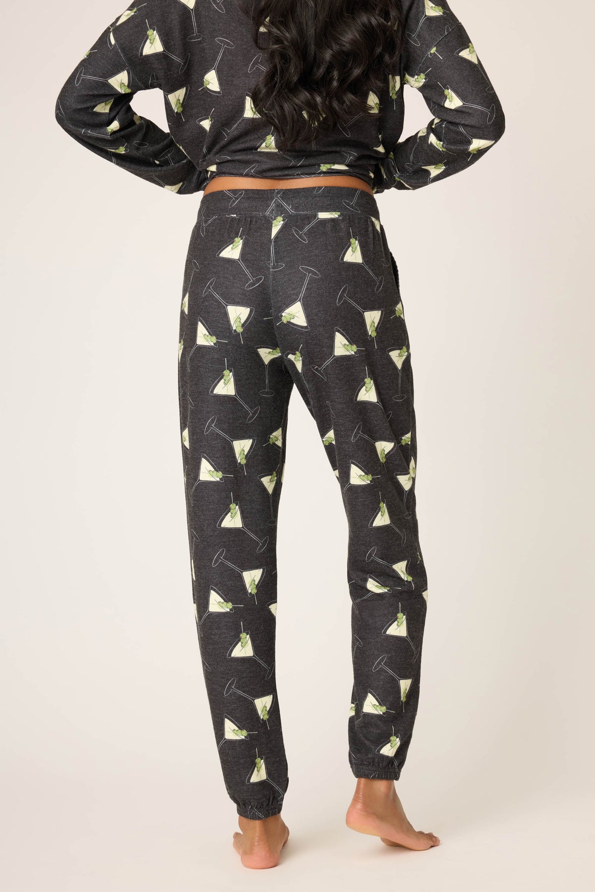 Merrier With A Martini Banded Pants