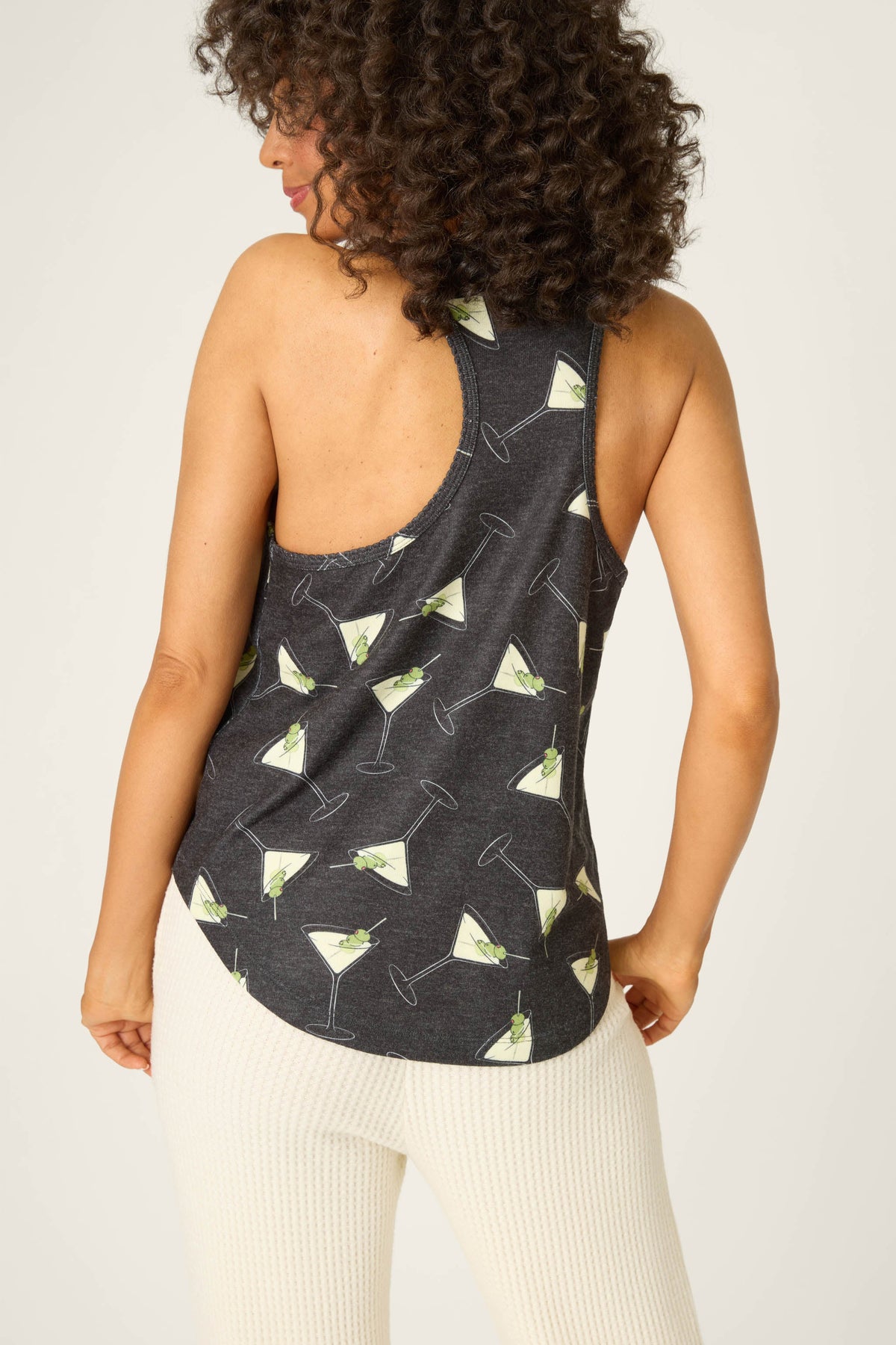 Merrier With A Martini Tank Top