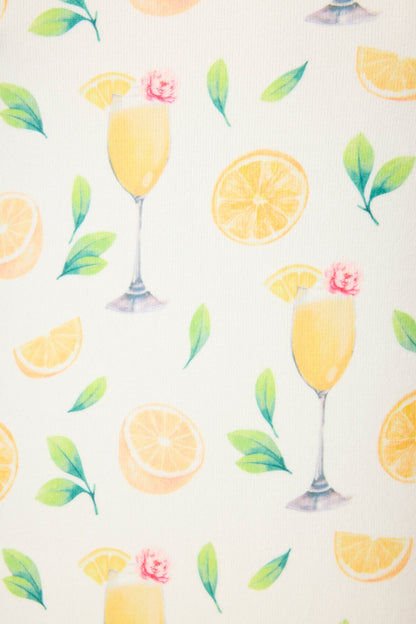 Mimosa Me Drink Print Tank Top