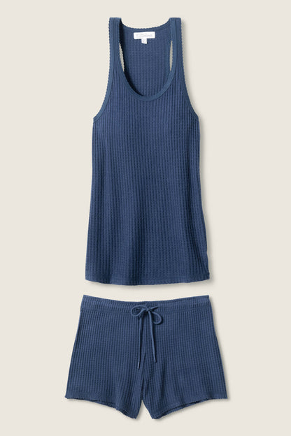 Morning Waffles Harbor Short PJ Set