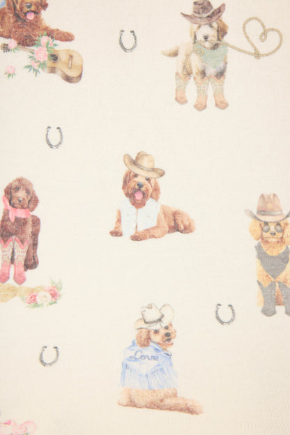 Ruff On The Range Dog Print Shorts