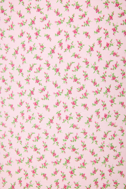 Ditsy Floral Print Midi Dress