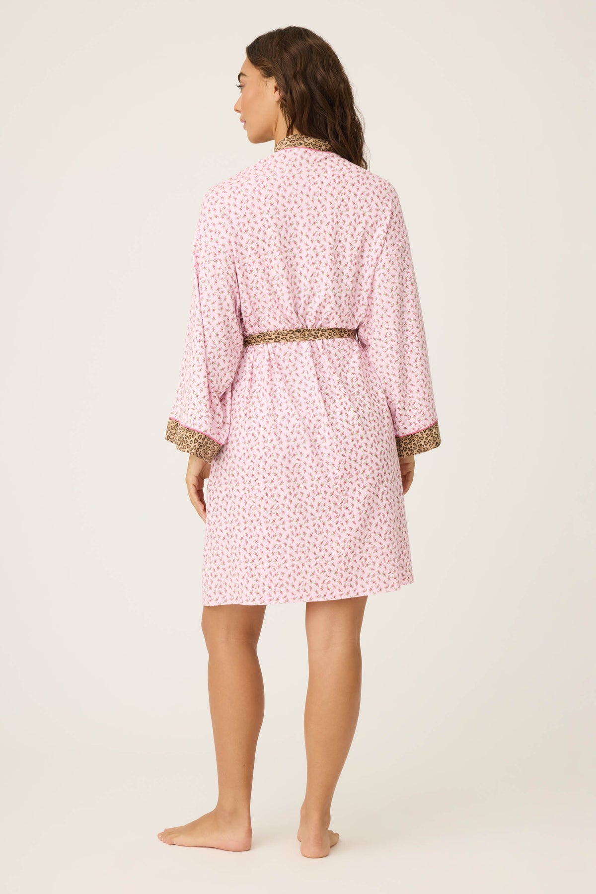 Ditsy Floral Print Robe