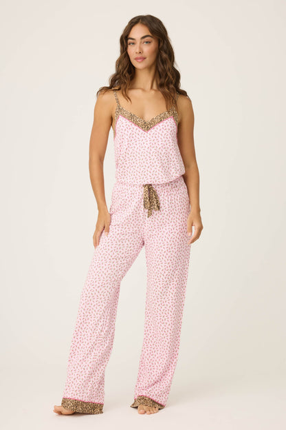 Ditsy Floral Print PJ Set