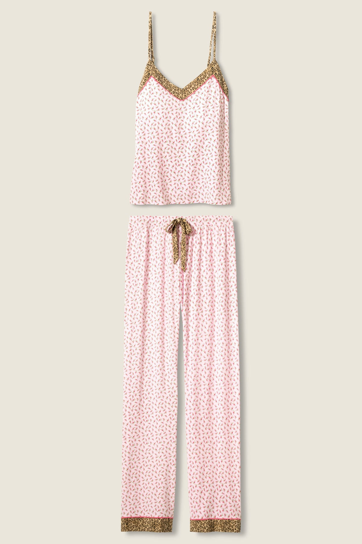 Ditsy Floral Print PJ Set