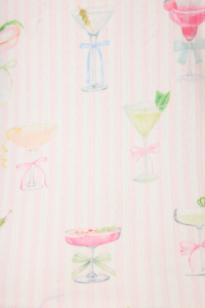 Pretty Punch Cocktail Print Shorts
